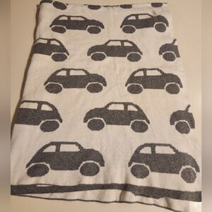 Kids' Safavieh Black and White Car Pattern Throw Blanket